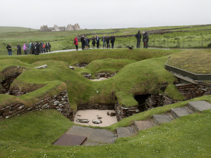 Skara Brae is regarded as one of the most important prehistoric finds in Europe. Photo: Lise Åserud, NTB scanpix